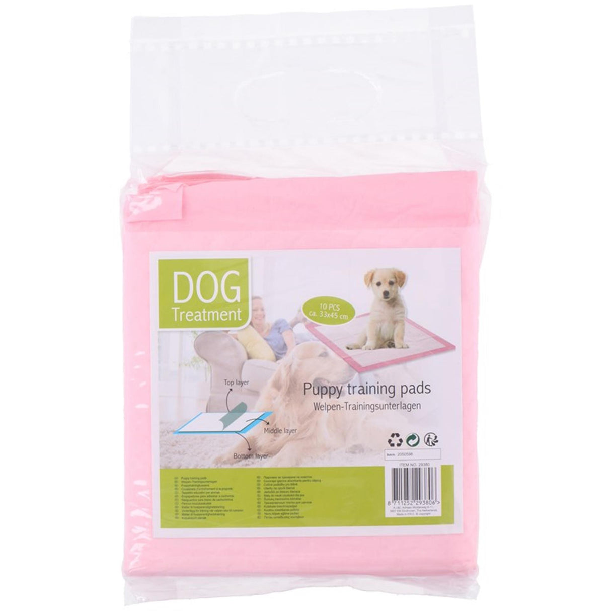 Pet puppy training mats, pack of 10