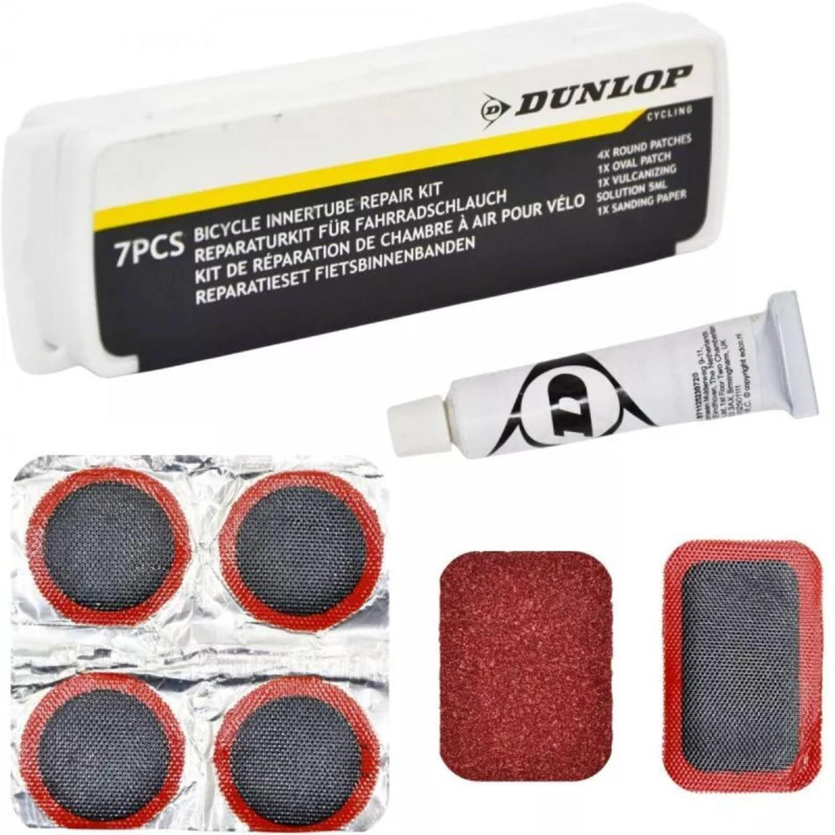 Vëlo Pneuen Patch Set 7 Stéck | 3 Stéck