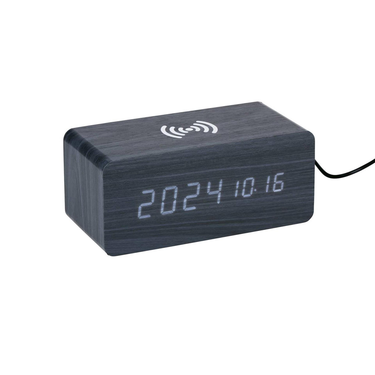 Grundig alarm clock with wireless charger