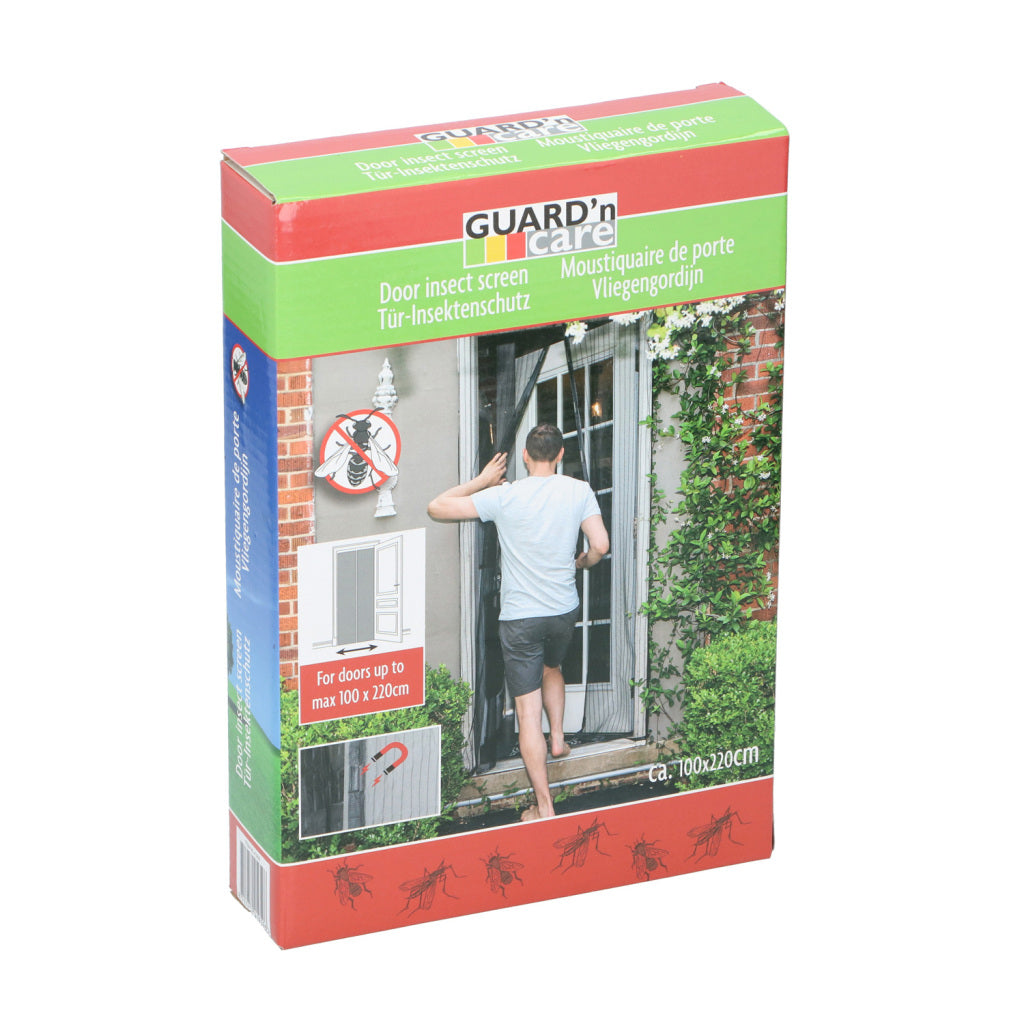 Guard'n Care Guard #039; N Care Horgordijn with Magnets 220x100 cm Black
