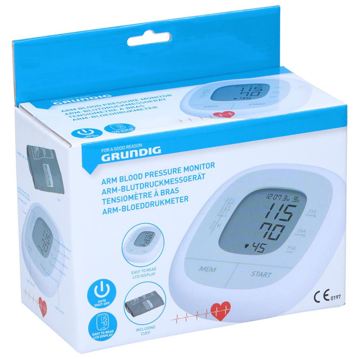 Ciśnieniomierz Grundig na ramię