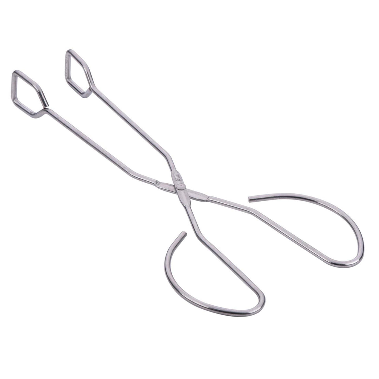 Bbq barbecuetang metaal 27cm