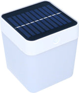 Grundig Solar Lamp Lamp Garden Lighting on Solar Energy Bianco Blu Orange Blu Luce fino a 8 ore di luce