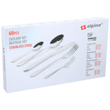Alpina bestekset 60-delig rvs