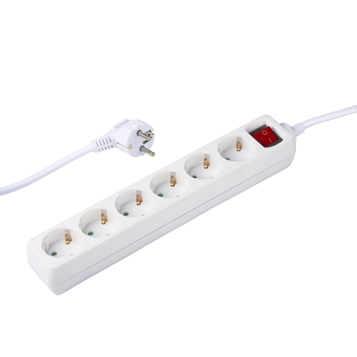 Grundig stekkerdoos schakelaar 6-voudig