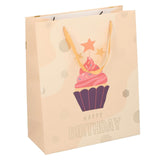 Geschenktas birthday cake 32x26cm