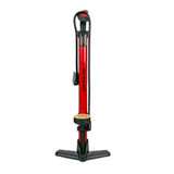 Dunlop Bicycle Pump Red s tlakovým měřítkem