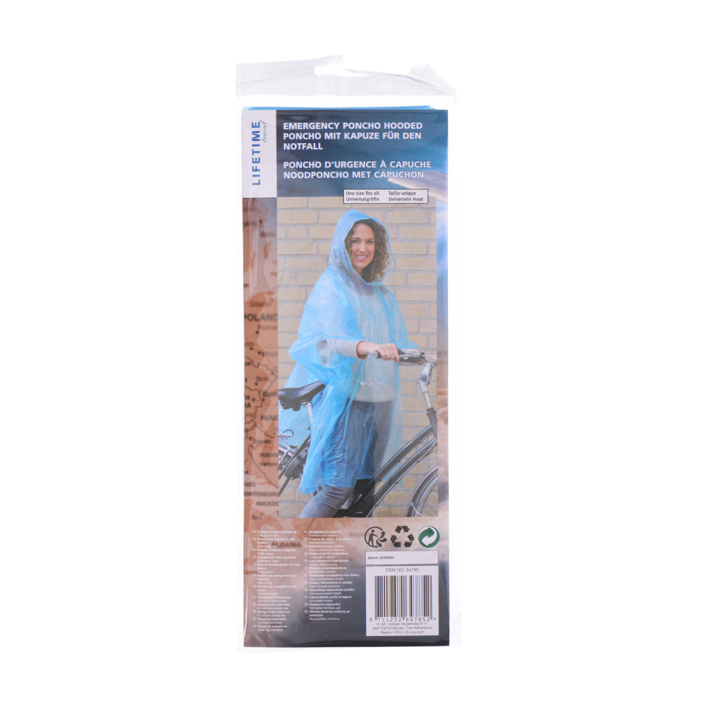 Celoživotní jednorázový déšť poncho