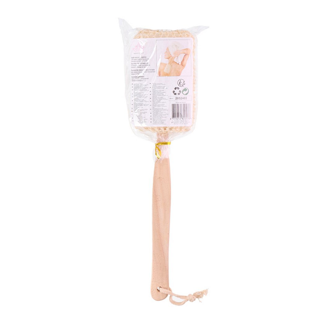 Masažna goba z lesenim ročajem | 6 kosov