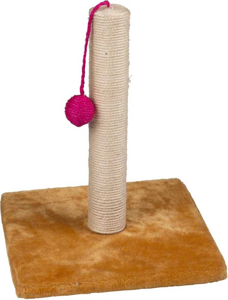 Maxxpro Pet Toys scratching with ball wood 30 x 35 cm