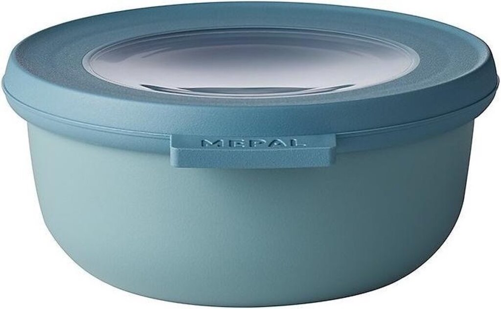 Mepal Multikom Cirqula Cleaning box 350 ml around Nordic Green
