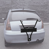 Carpoint Carpoint Carrier avec barre de remorquage et porte-plaque d'immatriculation 30 kg