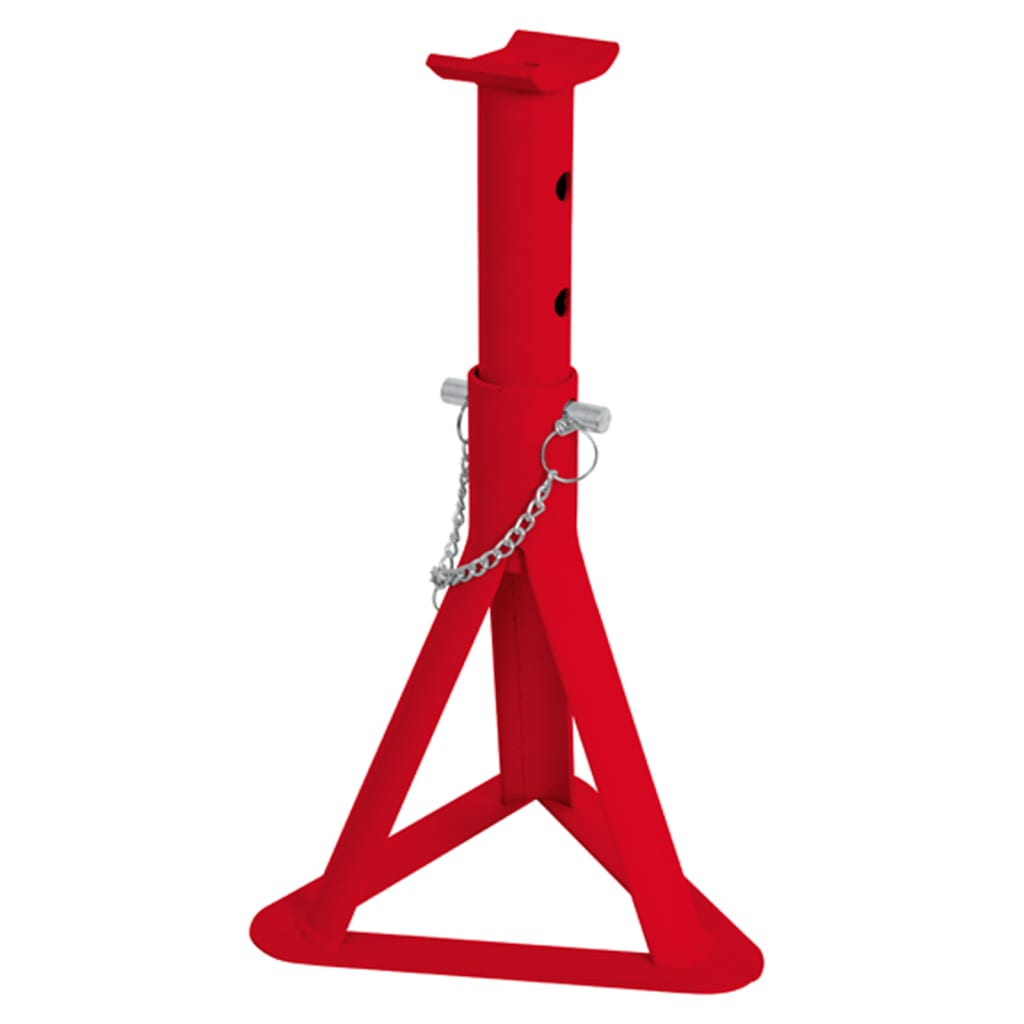 Carpoint Support Asse a 2 pezzi set 2000 kg di rosso