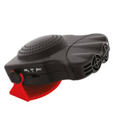 Carpoint autoventilator 12 volt 19 cm svart rød