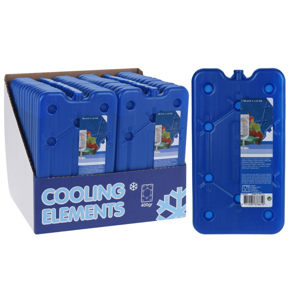 elemento de resfriamento 25 x 14 cm polietileno azul