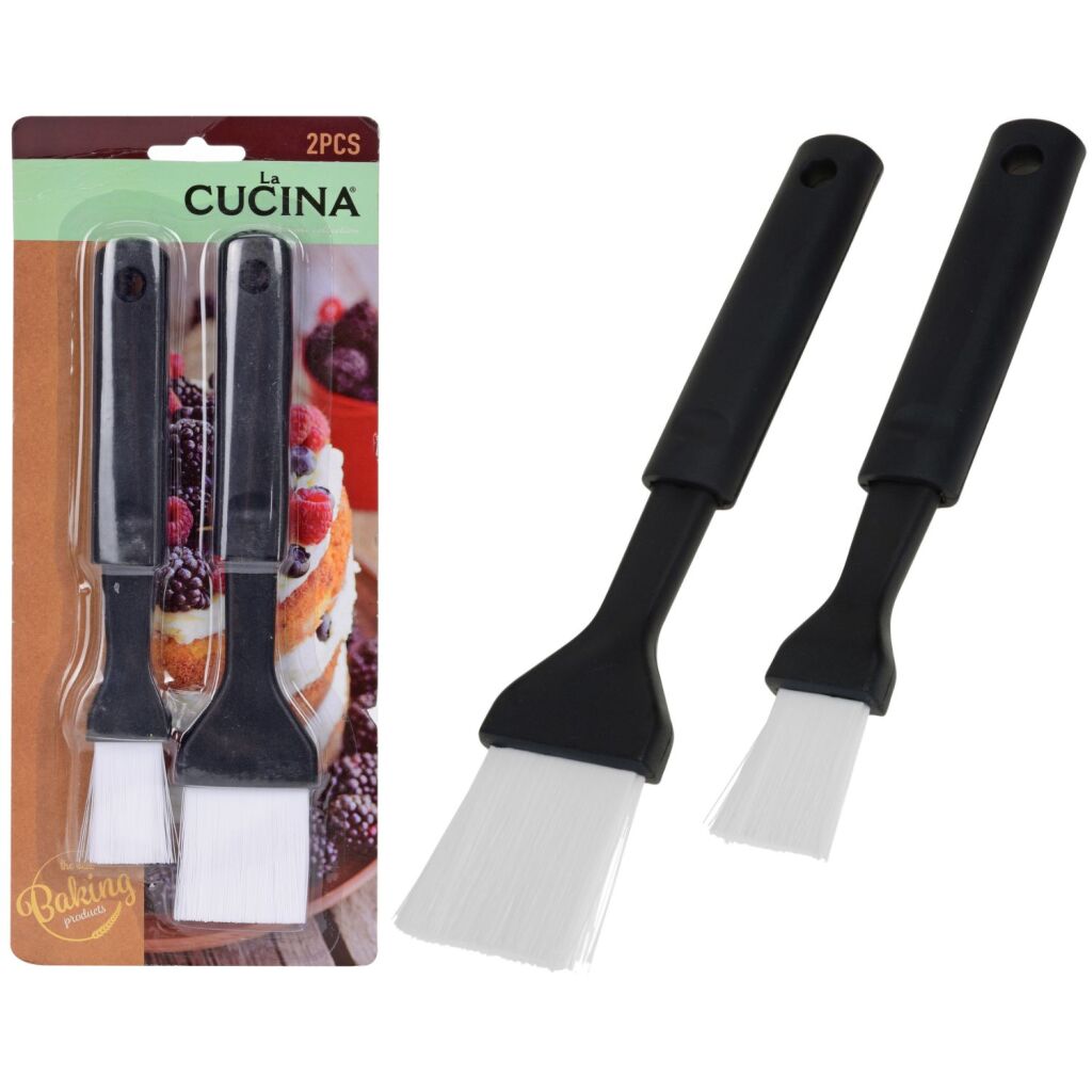 La cucina baking brushes set of 2 2 assorted | 3 pieces