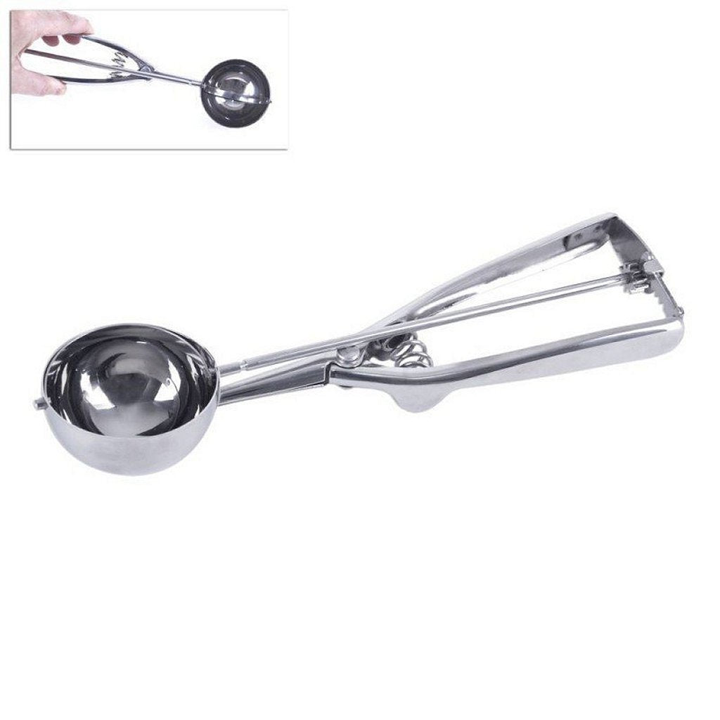 Eccellente casalinga ijsboltang oliebollen cucchiaio in acciaio inossidabile 5,5 cm