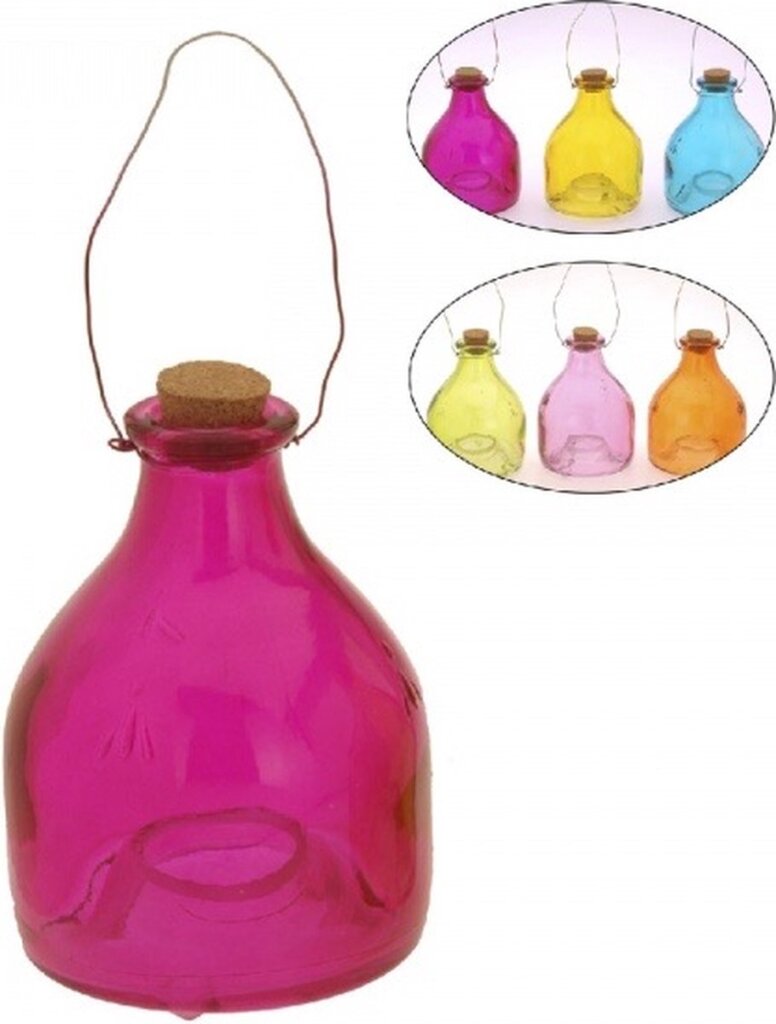 Miscellaneous Wasp trap Glass 13x9cm 6 different colors