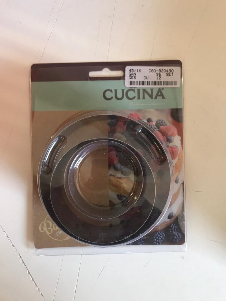 La Cucina Bakringen Square Square + Round 6 8 10x4cm