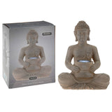 PROGARDEN PROGARDEN BUDDHA CON SOLARLAMP POLYSTONE