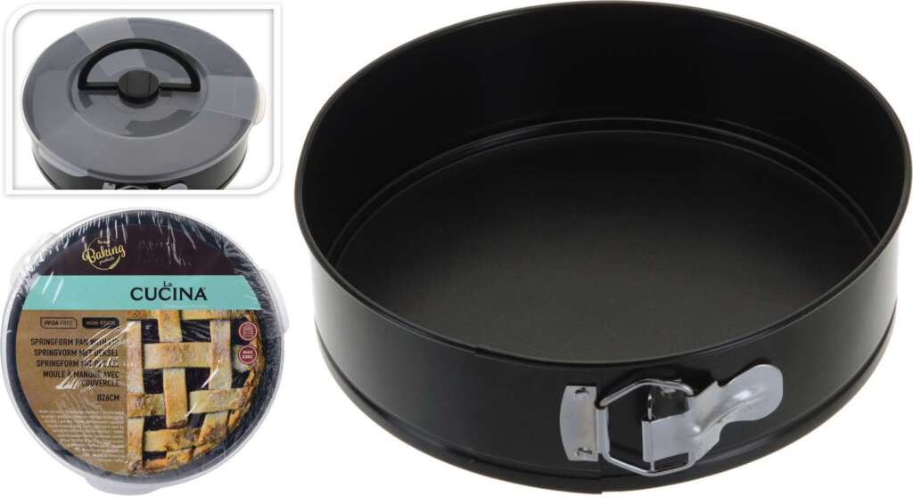 Spring form set with lid 26 cm