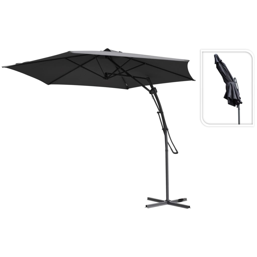 Progarden Progarden flytende parasol 300 cm mørk grå