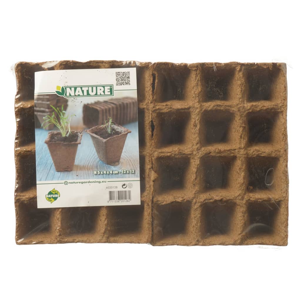 Nature Turf Pots 144 kusů 4x4x5 cm 6020128