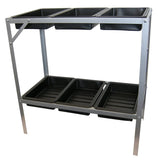 Nature Botto table 77x40x77 cm galvanized steel