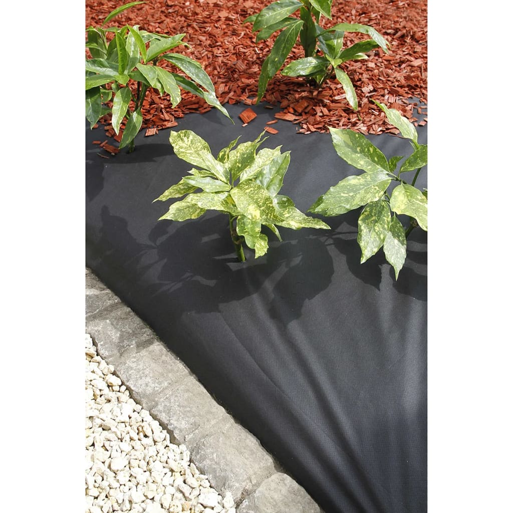 Membrana de cobertura de la naturaleza 1x10 m Negro 6030228