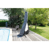 Naturgartenmöbelabdeckung für stehende Parasol (klein)