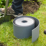 Narava Border Rand 0,15x10 m siva