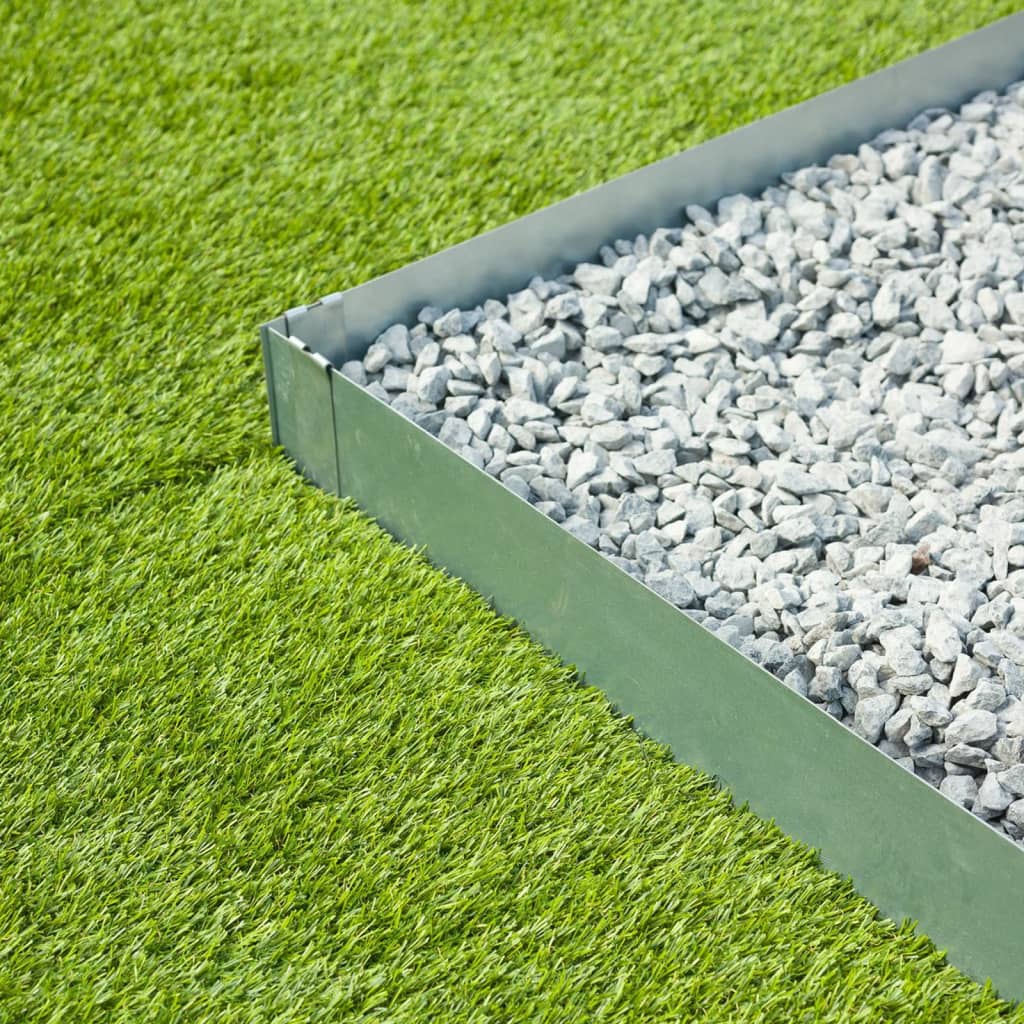 Naturgrænse kanter 3 stk 91,4x10,2 cm stål