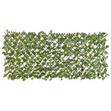 Nature Garden Slat Work with laurbladgrønne blader 90x180 cm