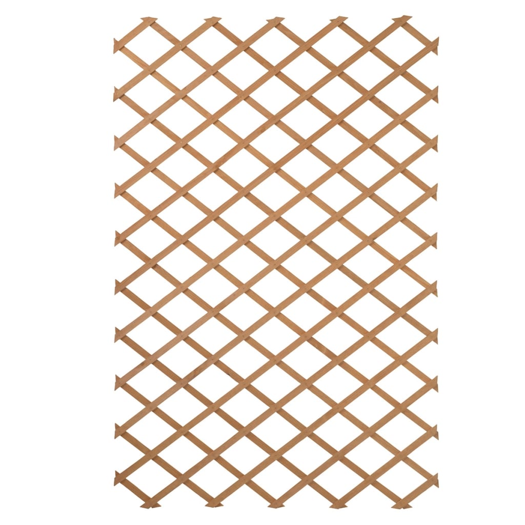Nature Latwerk za vrt 100x200 cm Naravni les 6041703