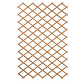 Nature Latwerk za vrt 100x200 cm Naravni les 6041703