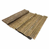 Nature garden screen 1x3 m 5 cm thick natural pine bark
