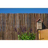 Nature garden screen 1x3 m 5 cm thick natural pine bark