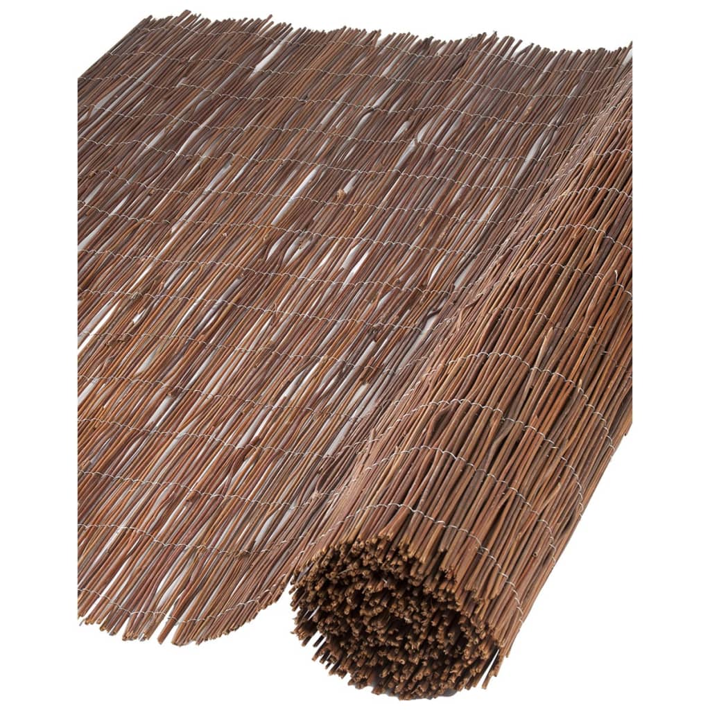 Naravni vrtni zaslon 1x3 m 10 mm debele vrbe