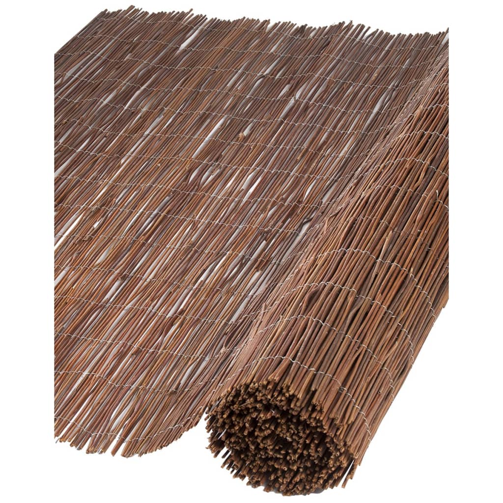 Naravni vrtni zaslon 1,5x3 m 10 mm debele vrbe