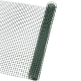 Natur Have skærm firkantet GaaS 20x20 mm 1x3 m grøn