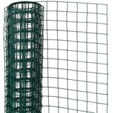 Narava mrežast kvadrat 0,5x2,5 m 13 mm plastično prevlečeno jekleno zeleno