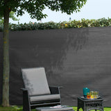 Écran de jardin de la nature 1x3 m anthracite
