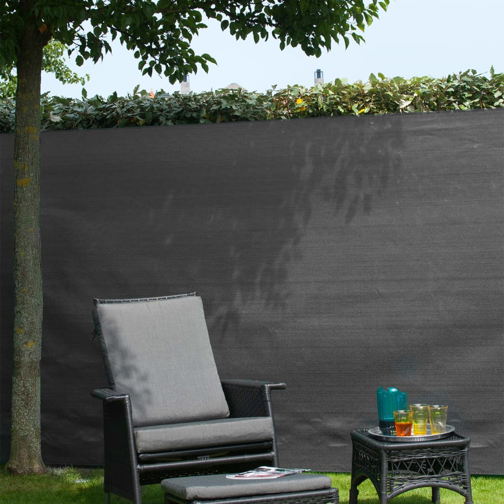 Nature Garden Screen 1.2x5 M PE Anthracite