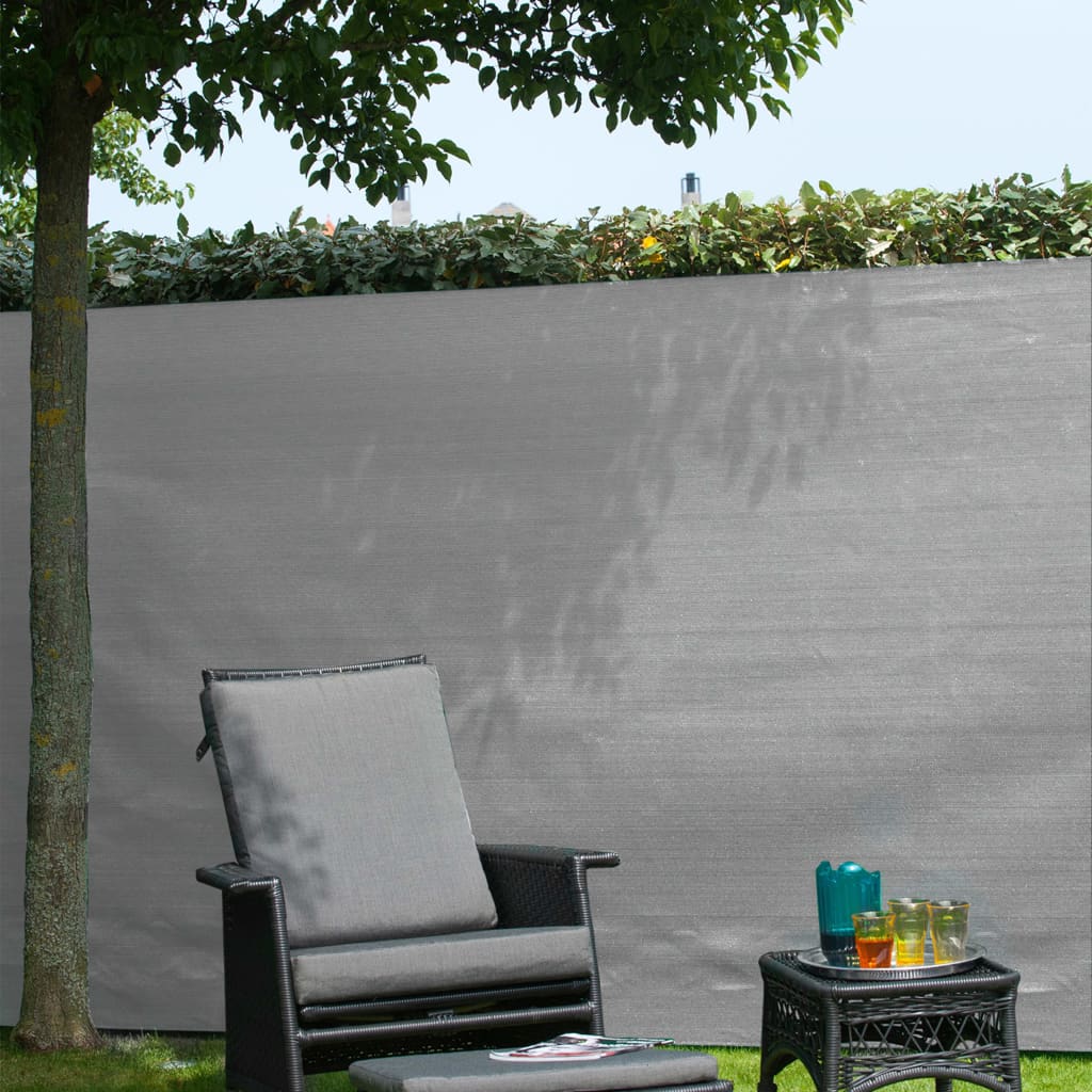 Nature Garden Screen 1,5x5 M PE Grey