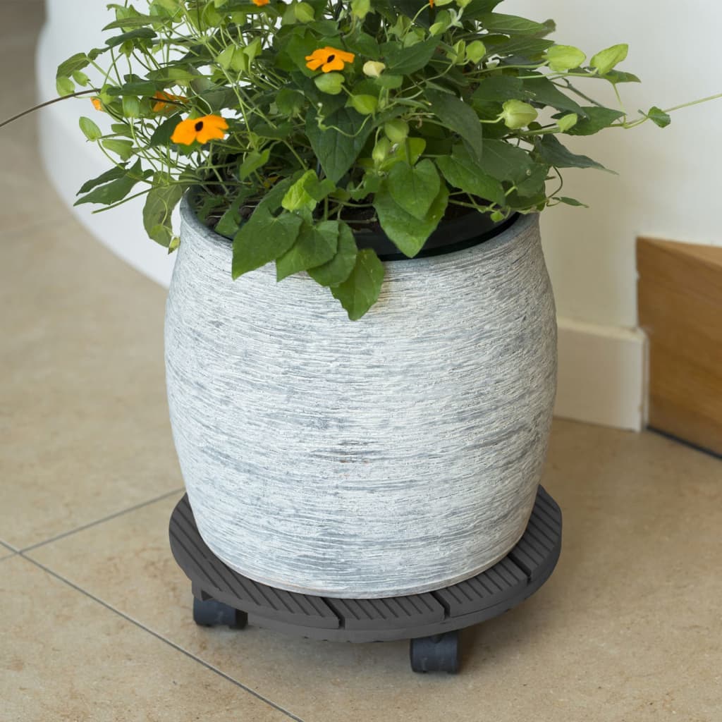 Naturplanz Trolley ronderëm Ø30 cm Anthracit -Colored