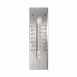 Nature Wall Thermometr 7x1x23 cm aluminium