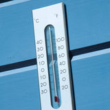 Nature Wall Thermometr 7x1x23 cm aluminium