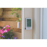 Nature weather station Digital H14x8.5x3 cm White