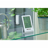 Nature weather station Digital H14x8.5x3 cm White