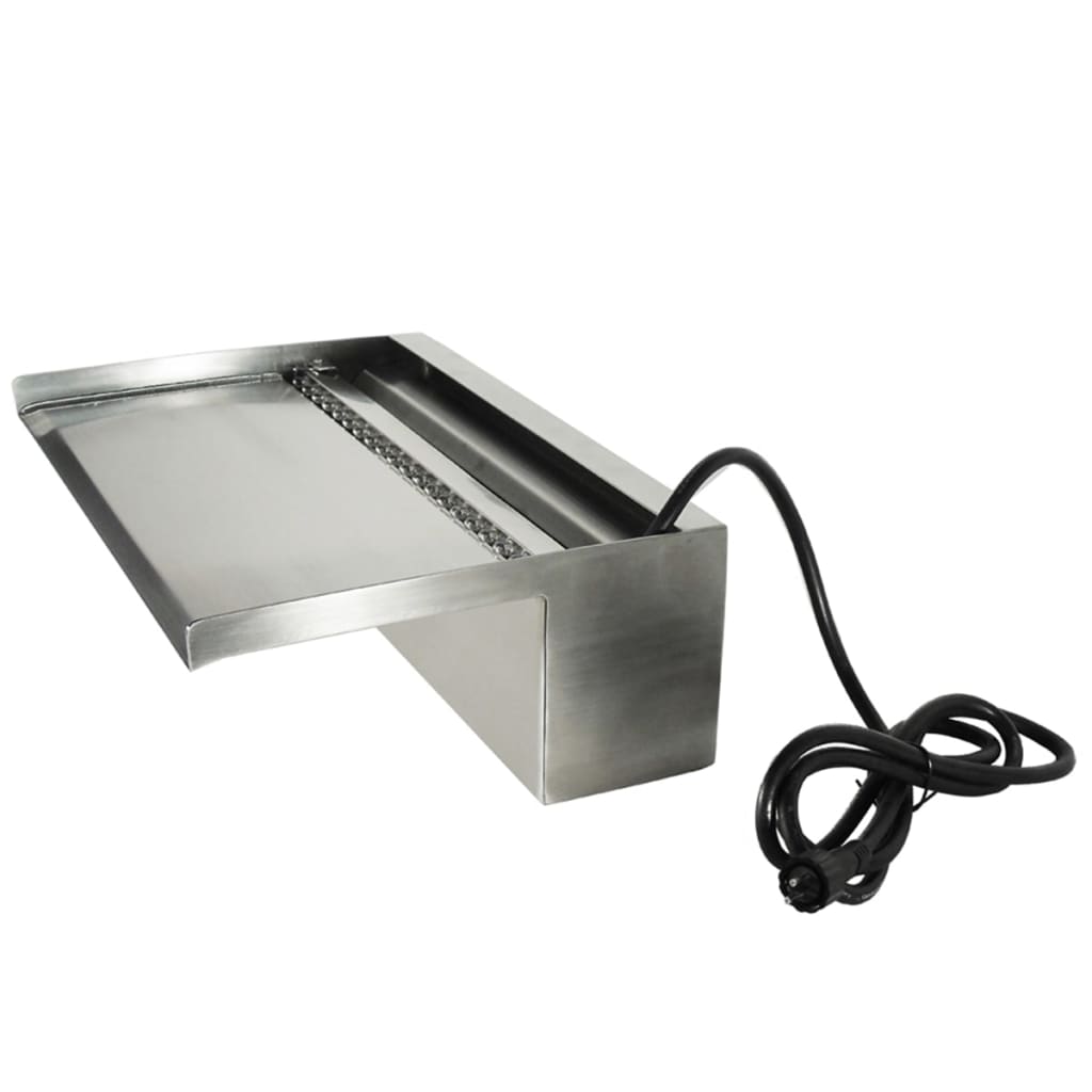 Ubbink Waterfall Niagara LED 30 cm silver colored 1312124